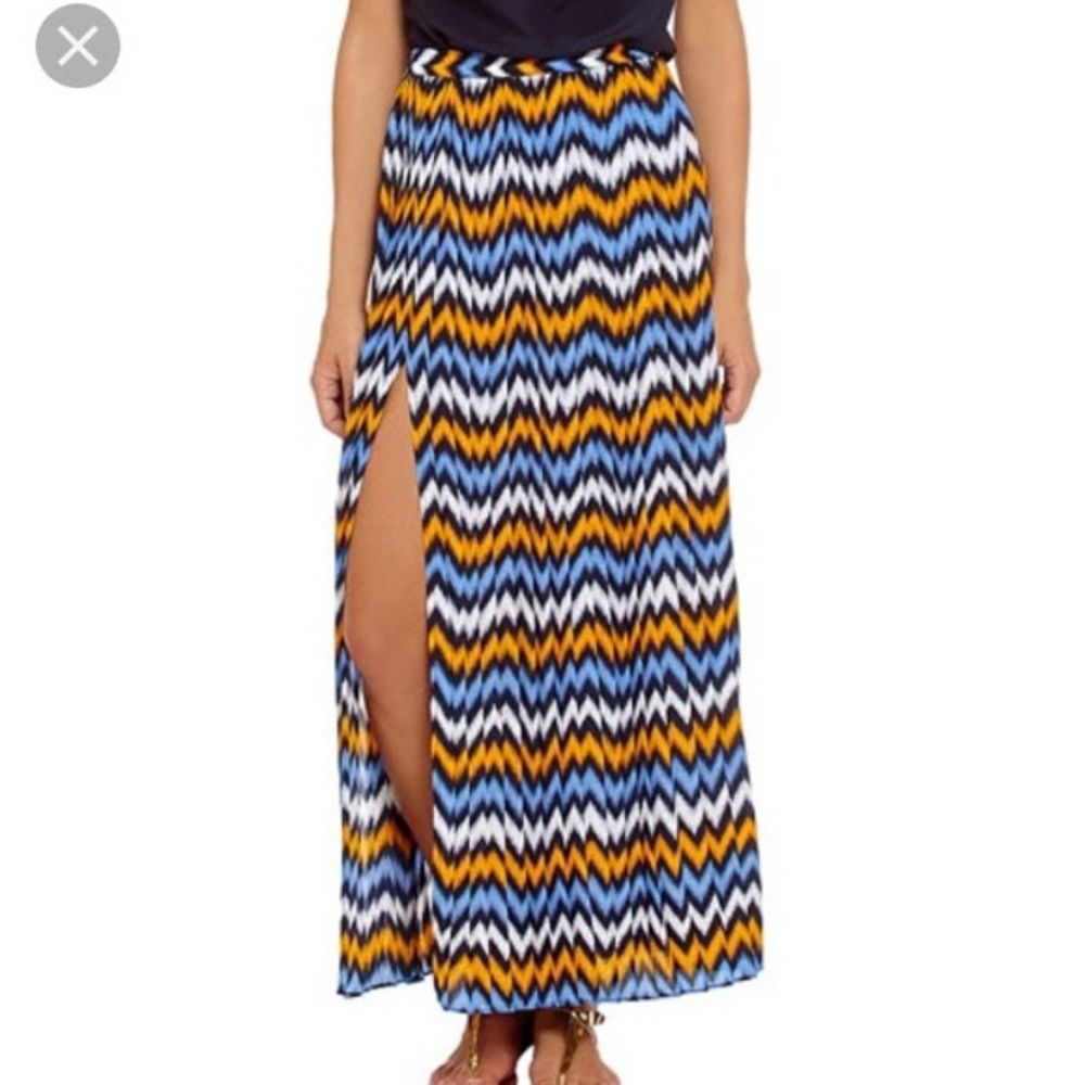 Michael Kors pleated maxi skirt